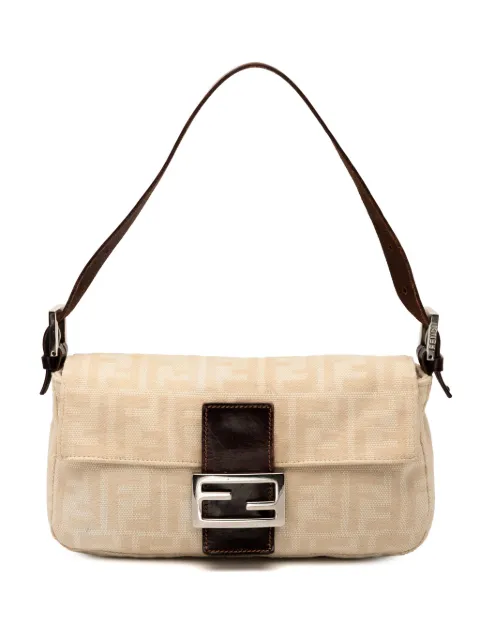 Fendi Pre-Owned 20th Century Zucca Canvas Baguette shoulder bag