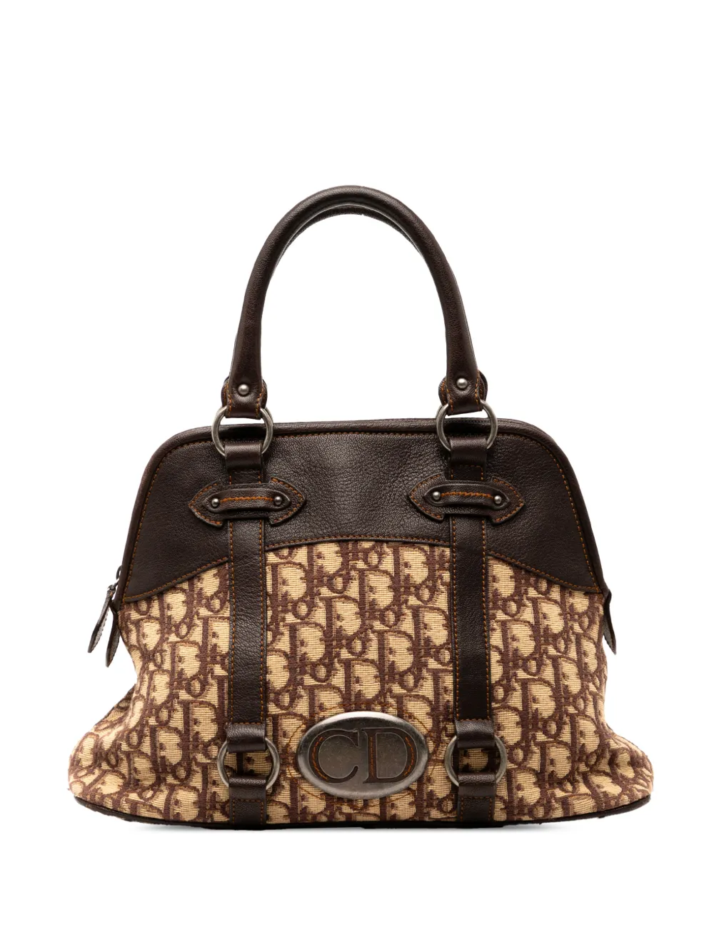 Christian Dior Pre-Owned 2006 Oblique Canvas handbag - Brown