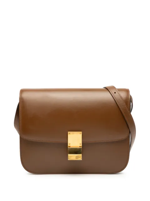 Celine Pre-Owned bolsa crossbody Classic Box mediana de piel de becero 2018