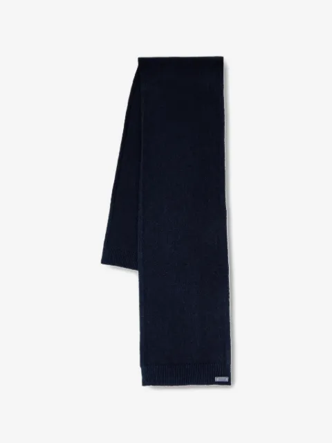 Bally logo-patch scarf