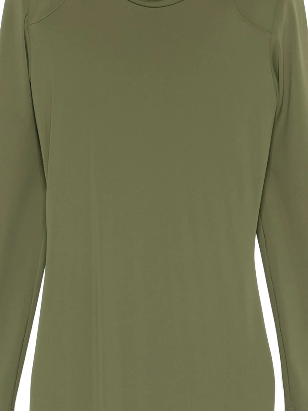 V:PM ATELIER Irma maxi-jurk met lange mouwen Groen