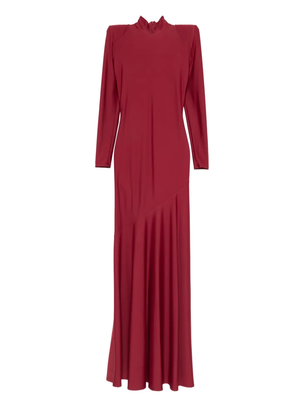 V:PM ATELIER Irma long-sleeve maxi dress - Rosso