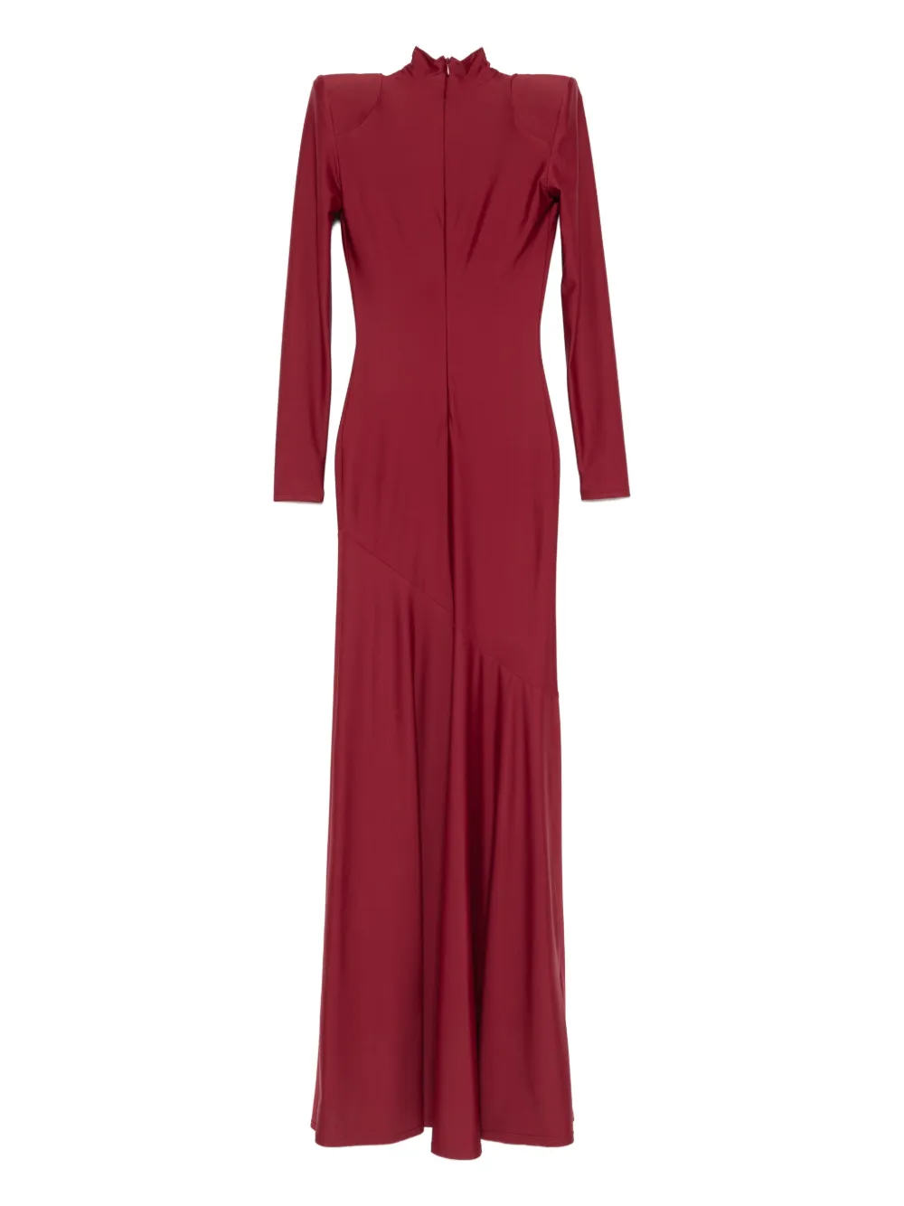 V:PM ATELIER Irma long-sleeve maxi dress - Rood