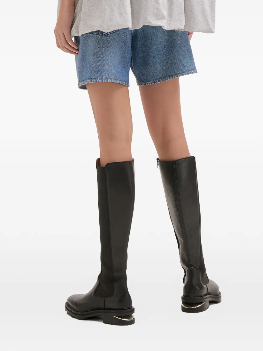 rag & bone Shorts met vijf zakken Blauw
