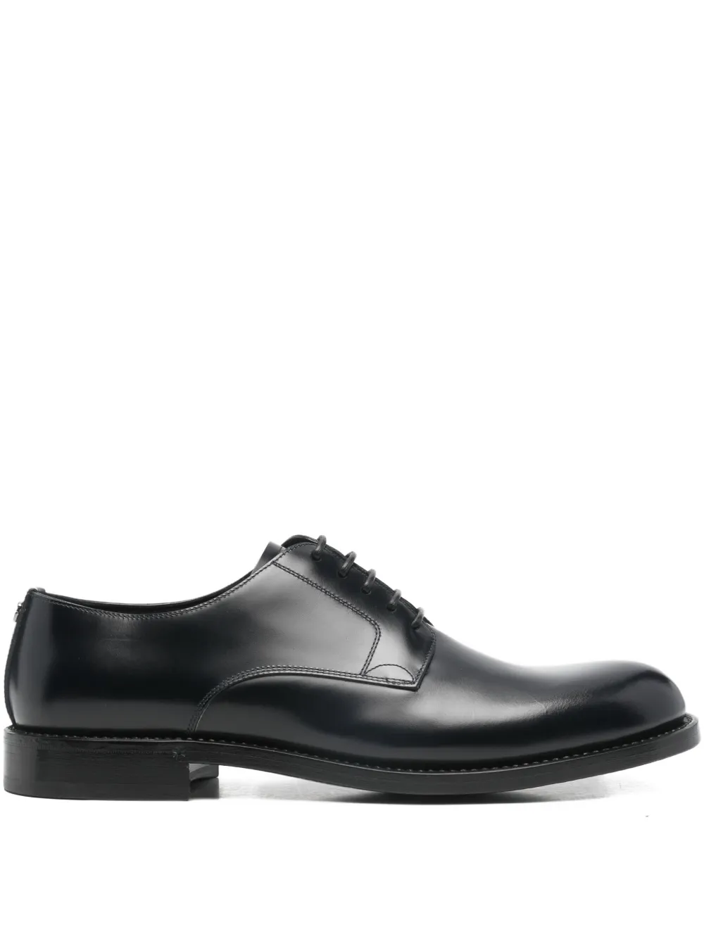 Dolce & Gabbana leather derby shoes Blauw