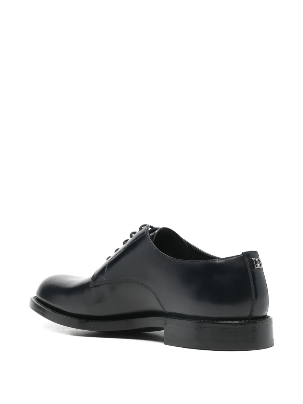 Dolce & Gabbana leather derby shoes Blauw