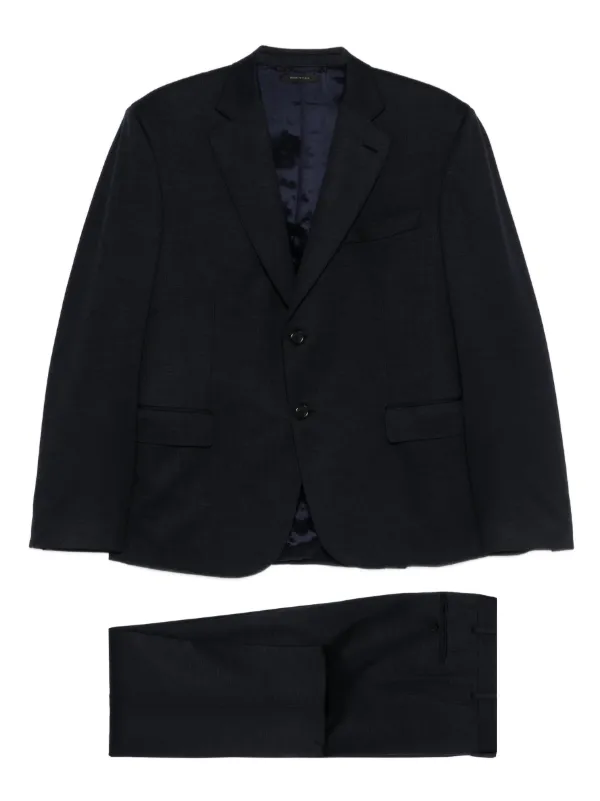 Brioni シングルスーツ | ブルー | FARFETCH JP