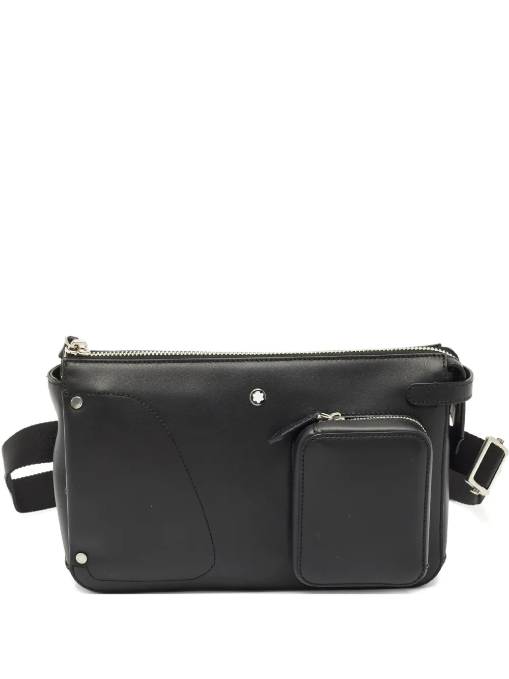 Montblanc logo-detail belt bag - Nero