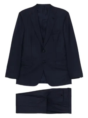 Brioni シングルスーツ | ブルー | FARFETCH JP