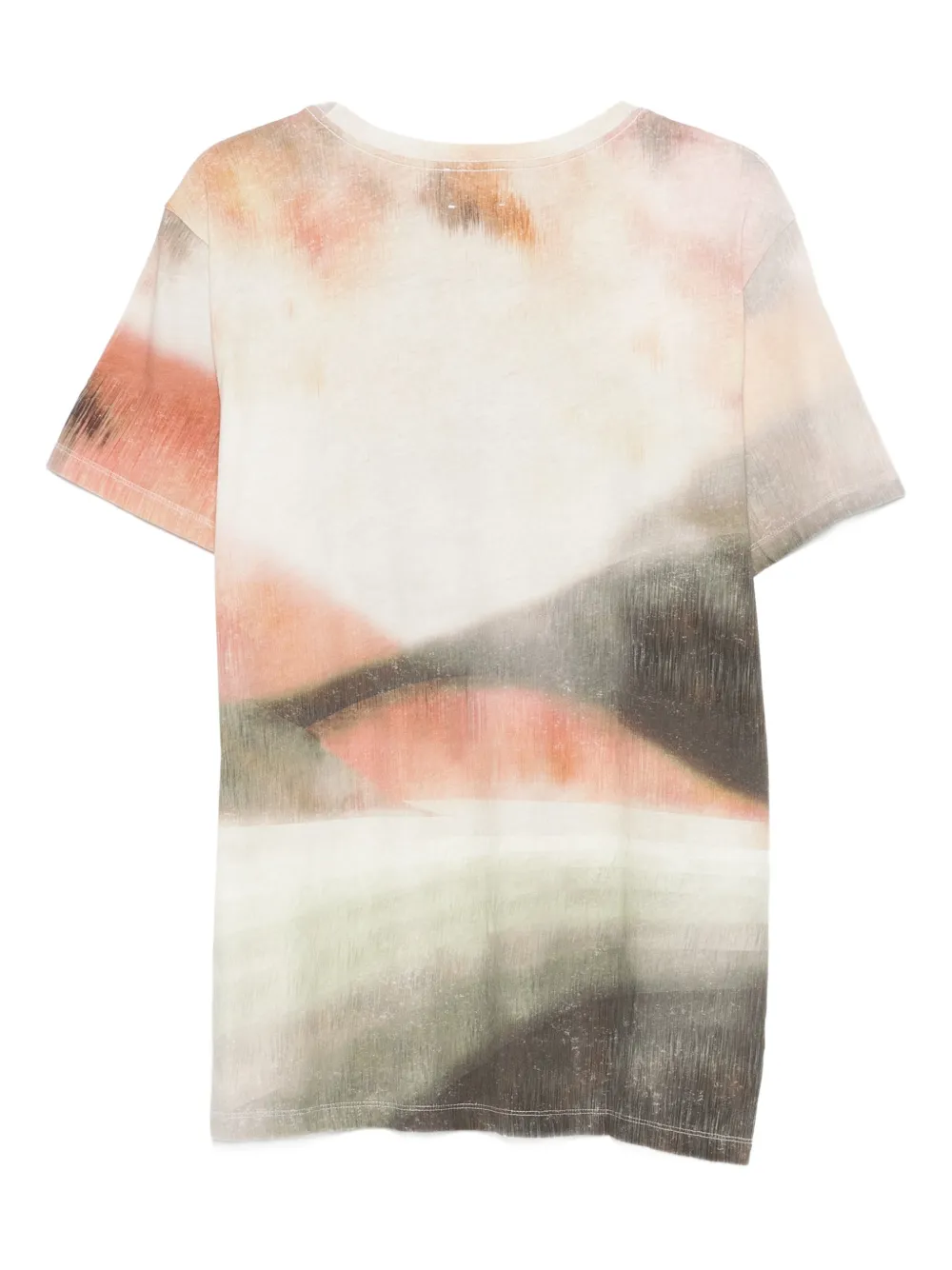 MARANT graphic print T-shirt - Beige