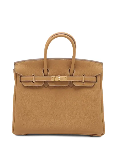 Hermès Pre-Owned 2025 Togo Birkin Retourne 25 handbag