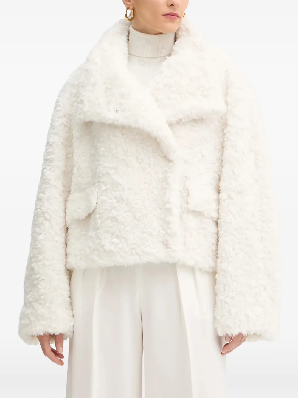 BOSS x Steiff Citeddy coat - Bianco