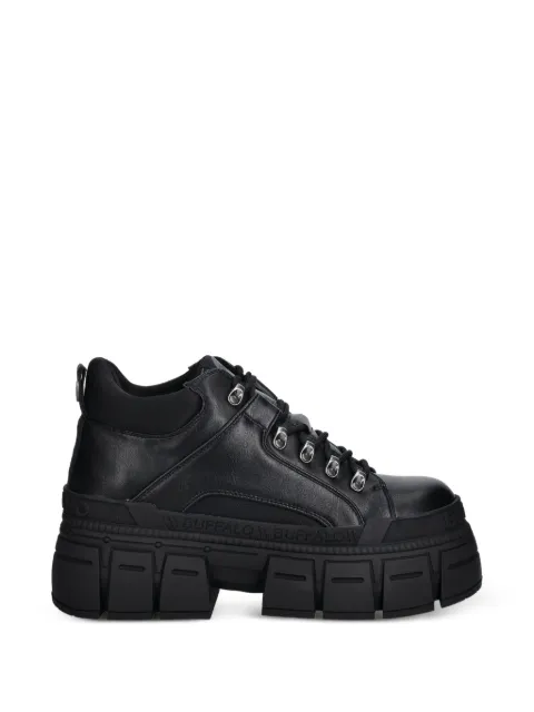 Buffalo Gospher Hike platform lace-up boots