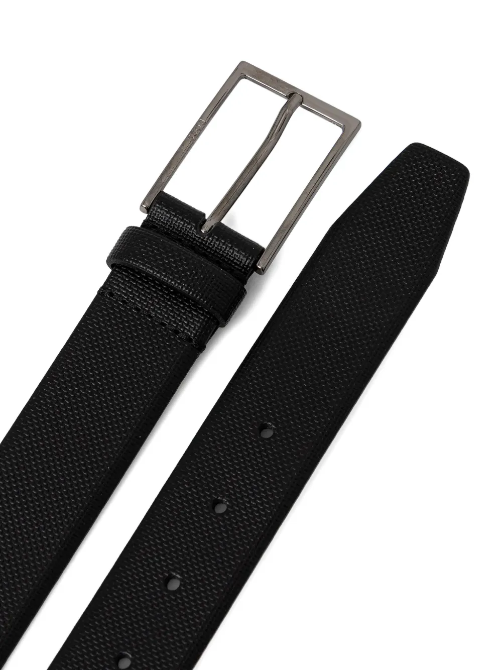 BOSS Carmello buckle belt - Zwart