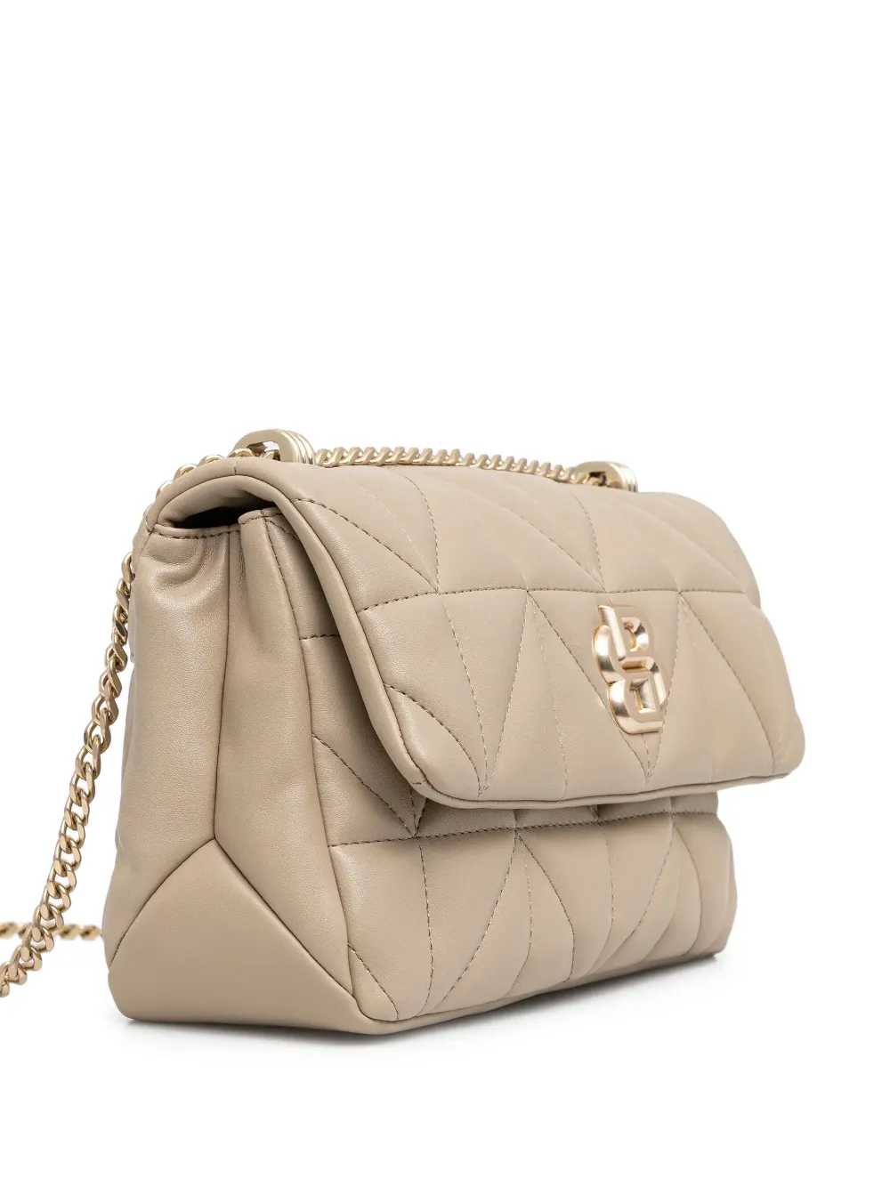  Boss Borsa A Spalla Trapuntata Con Catena - Toni Neutri 