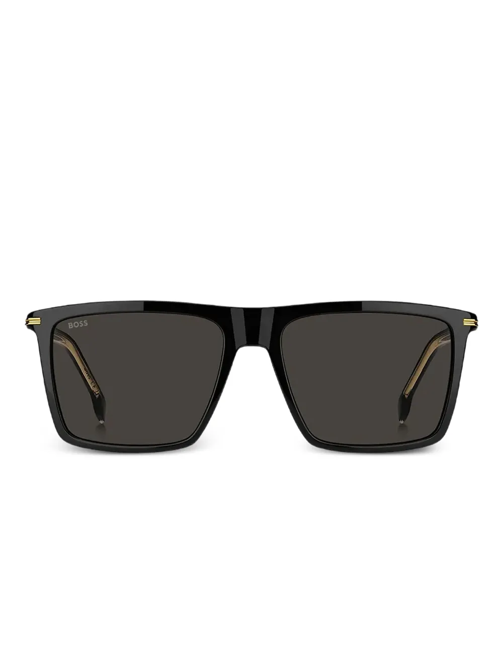 BOSS square-frame sunglasses - Schwarz