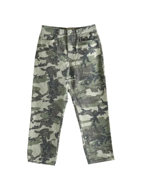 Stüssy camouflage denim jeans