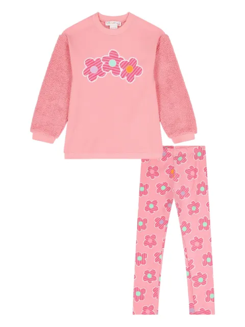 AGATHA RUIZ DE LA PRADA floral fleece leggings set