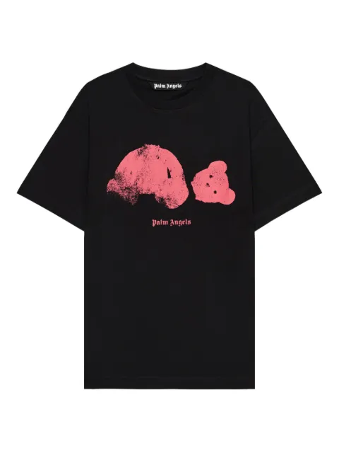 Palm Angels Spray Broken Bear T-shirt
