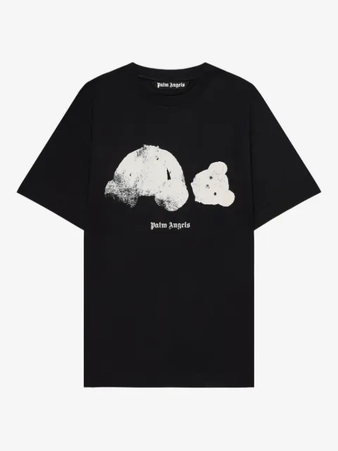 Palm Angels Spray Broken Bear graphic T-shirt