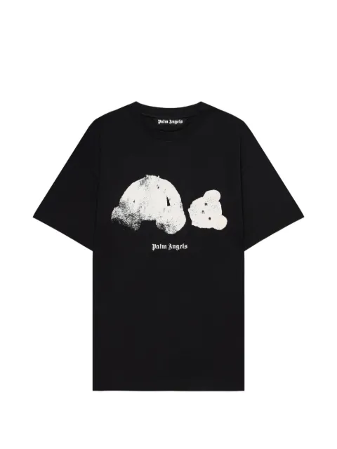 Palm Angels Spray Broken Bear T-shirt