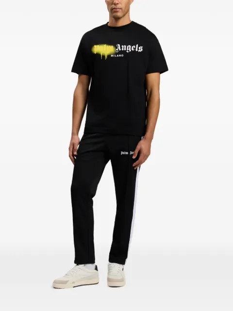 Palm Angels T-shirt Spray City Milan con logo