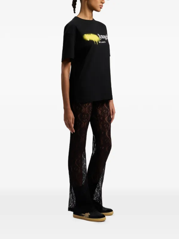 Palm Angels Spray City Milan Tシャツ | ブラック | FARFETCH JP