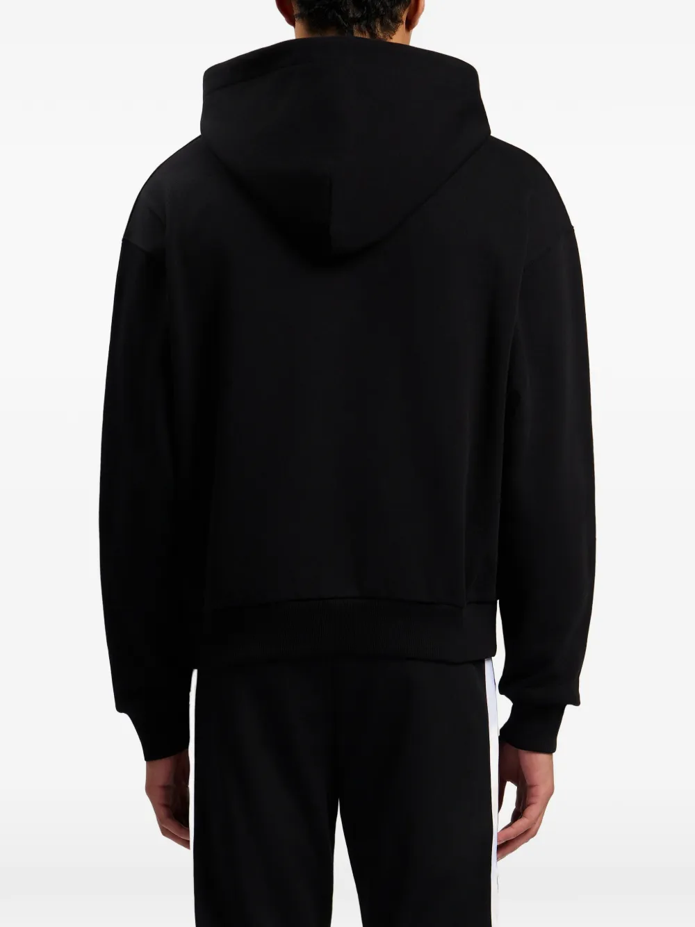 Palm Angels Spray City Los Angeles Logo Hoodie | Black | FARFETCH