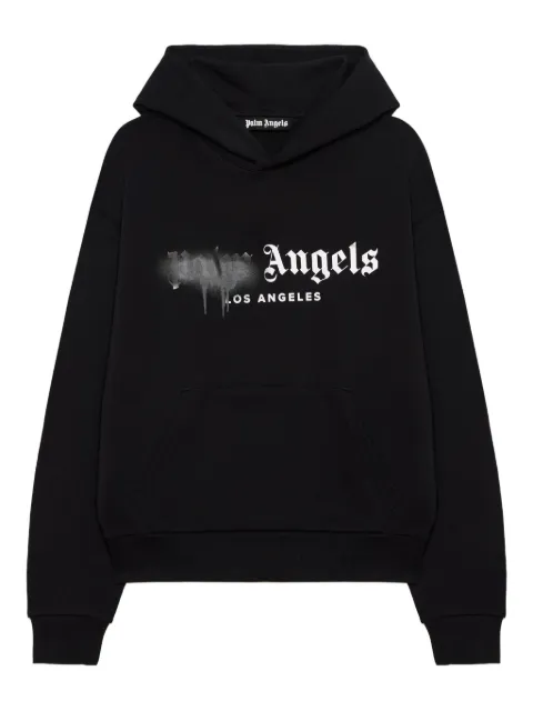 Palm Angels Spray City Los Angeles logo hoodie