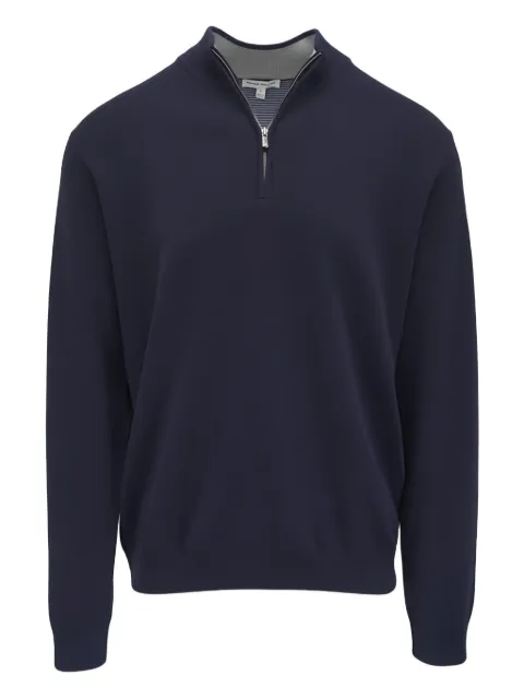Peter Millar zip neck sweater