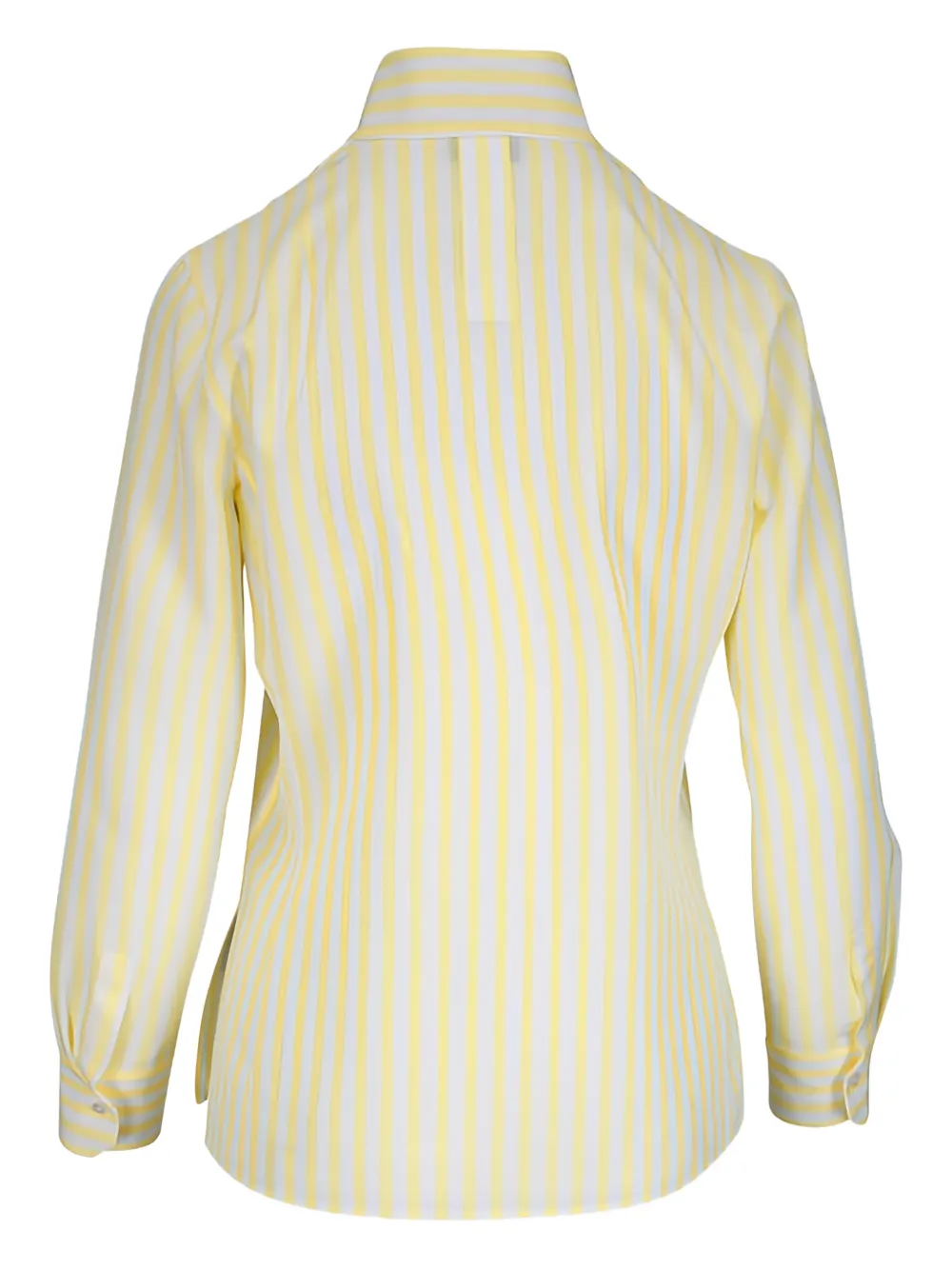 Akris Gestreept blouse - Geel