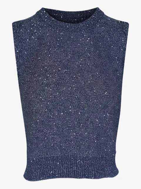 Akris haut à ornements de sequins
