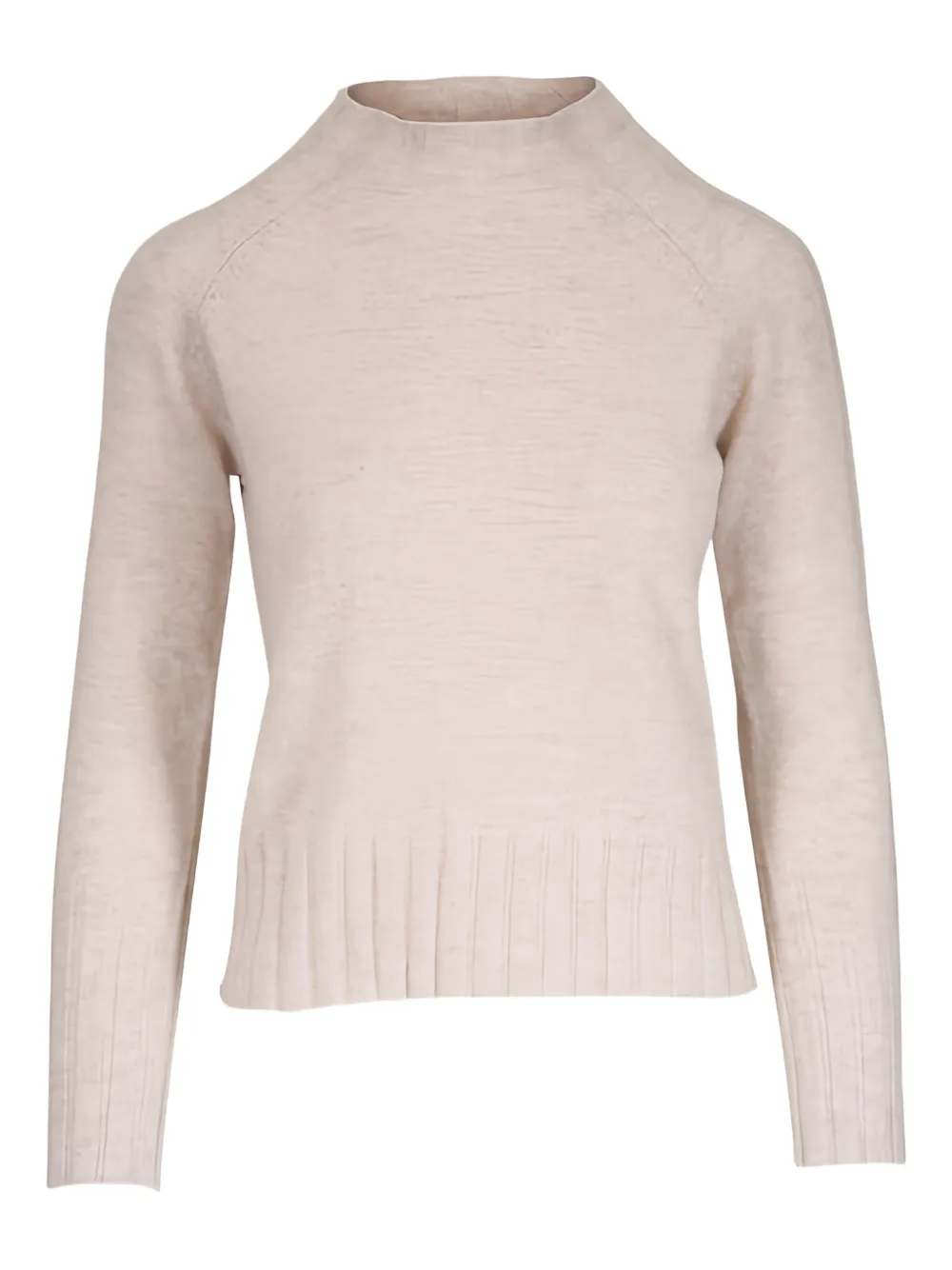 Kinross Cashmere funnel-neck sweater - Toni neutri