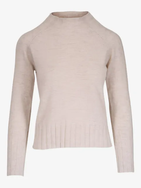 Kinross Cashmere funnel-neck sweater