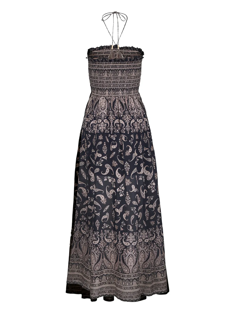 Veronica Beard Ayanna paisley midi dress - Zwart
