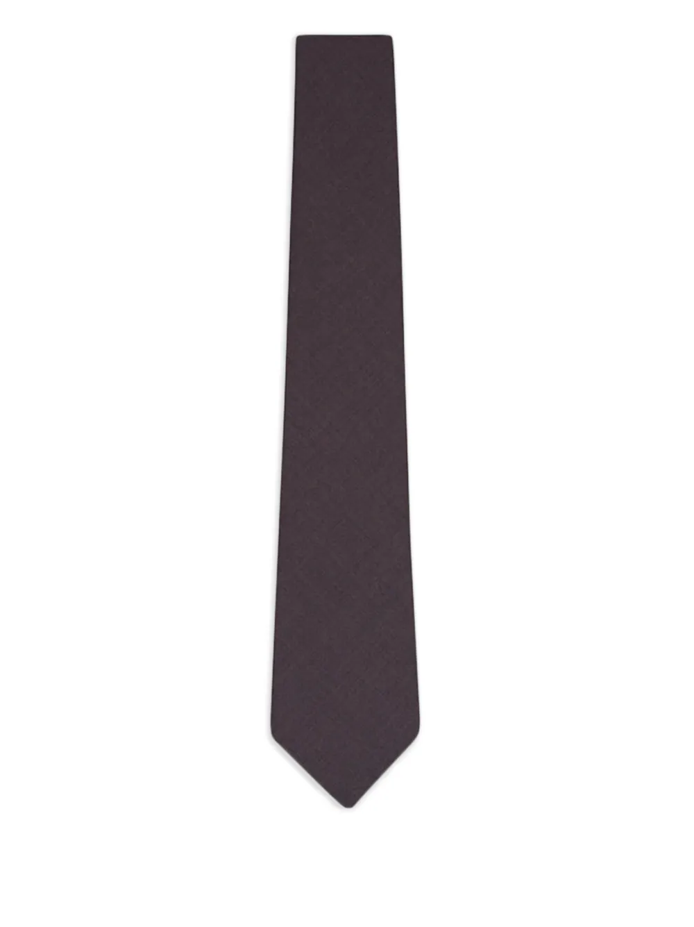 Canali wool tie - Marrone