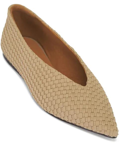 NAGHEDI Strada pointed-toe ballet flat