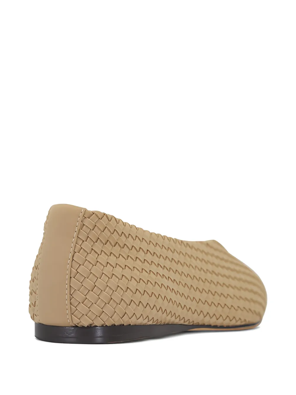 Naghedi Strada Pointed-toe Ballet Flat In Neutral