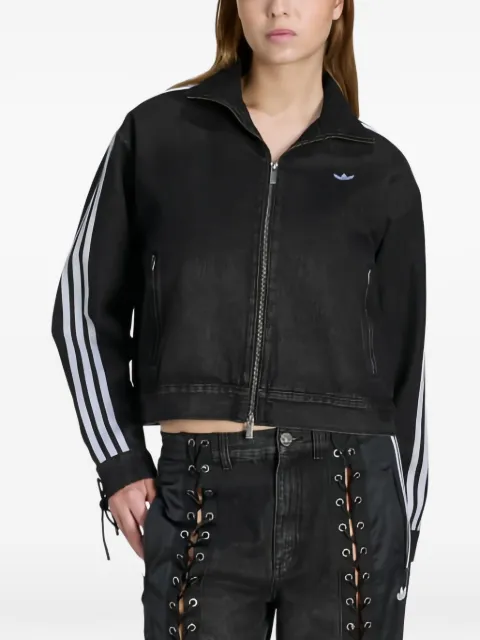 adidas zip-up denim jacket