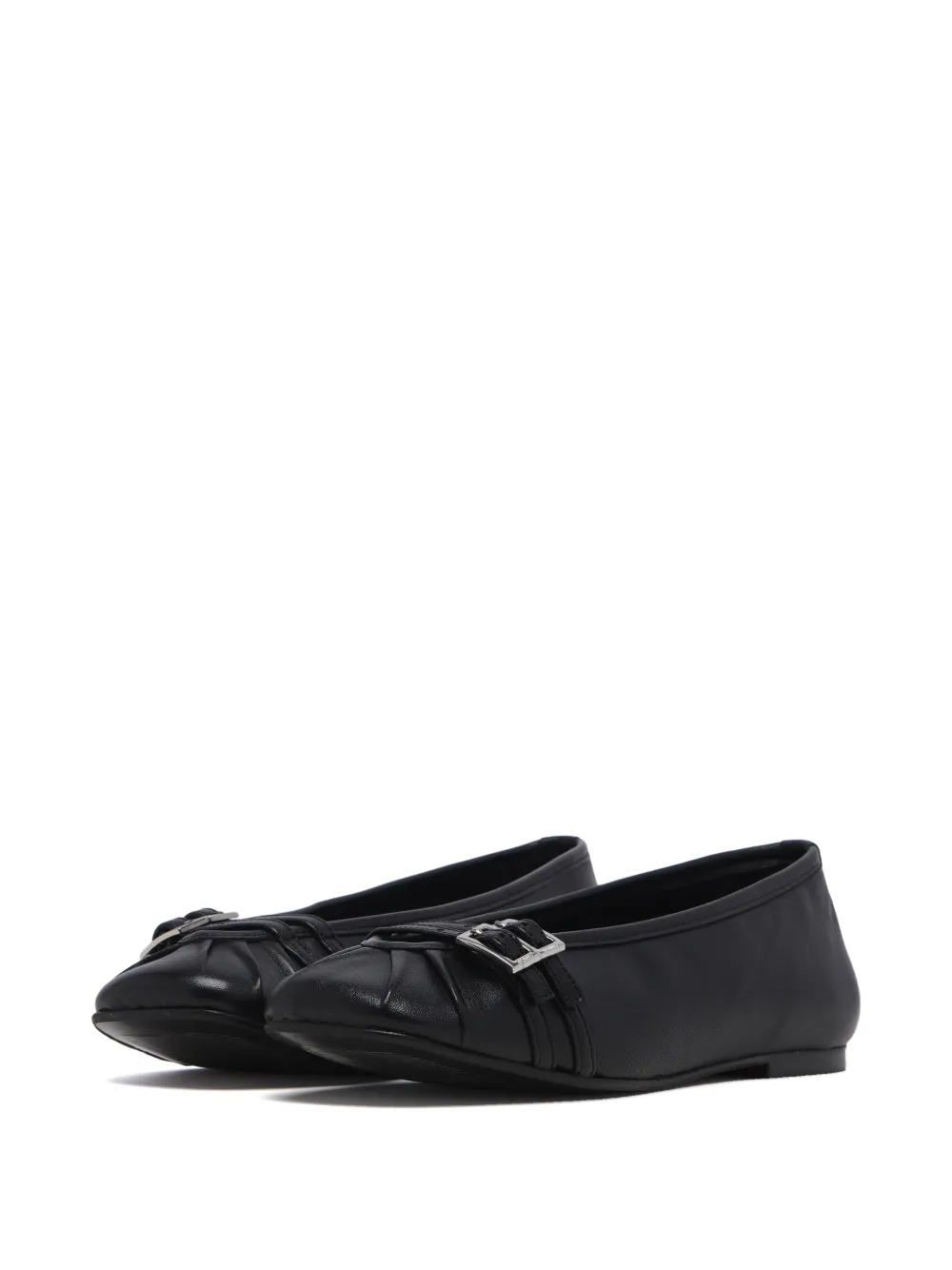  Alohas Buckle-detail Ballet Flats - Black 