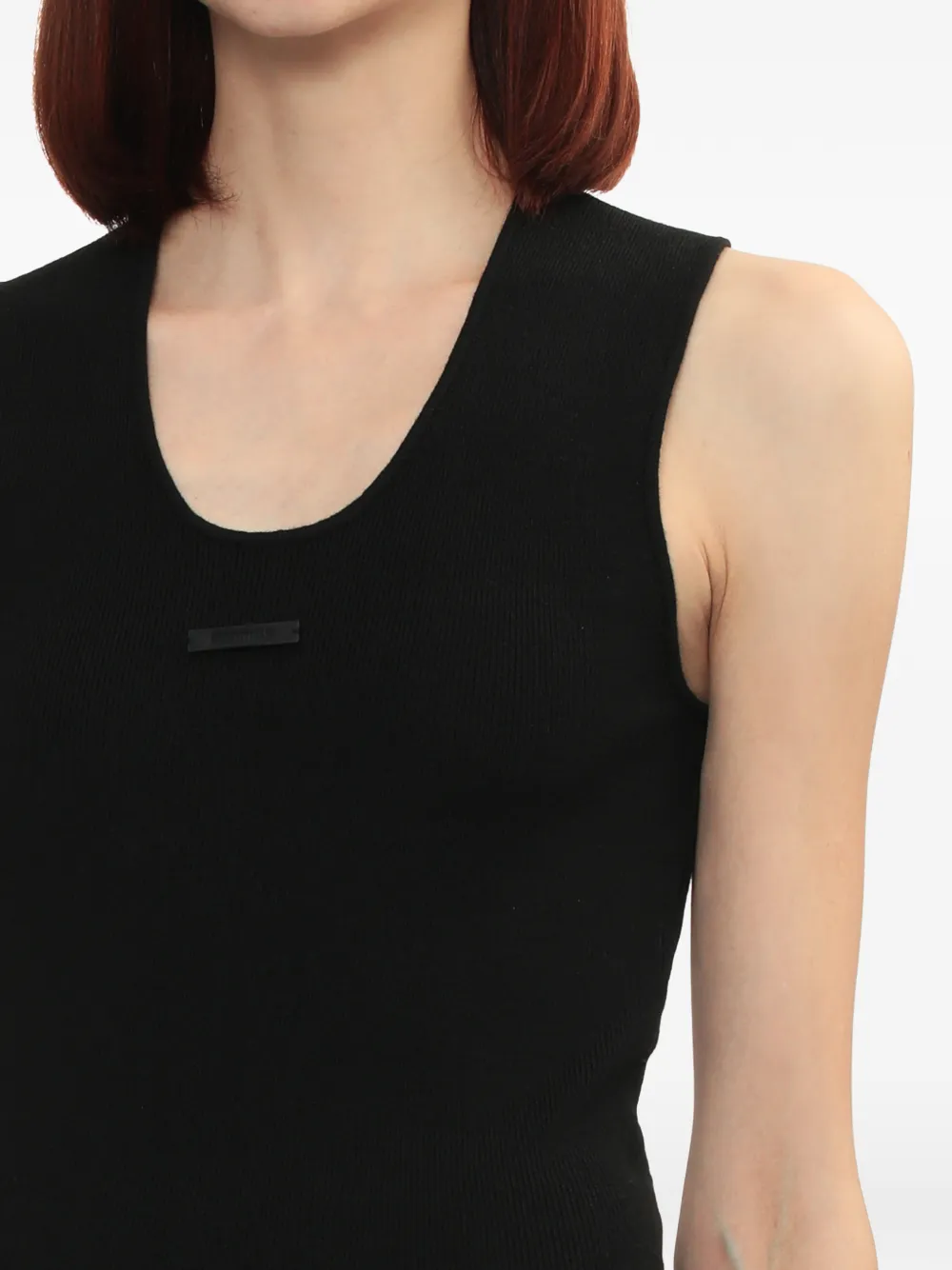 FEAR OF GOD ESSENTIALS Mouwloze midi-jurk Zwart