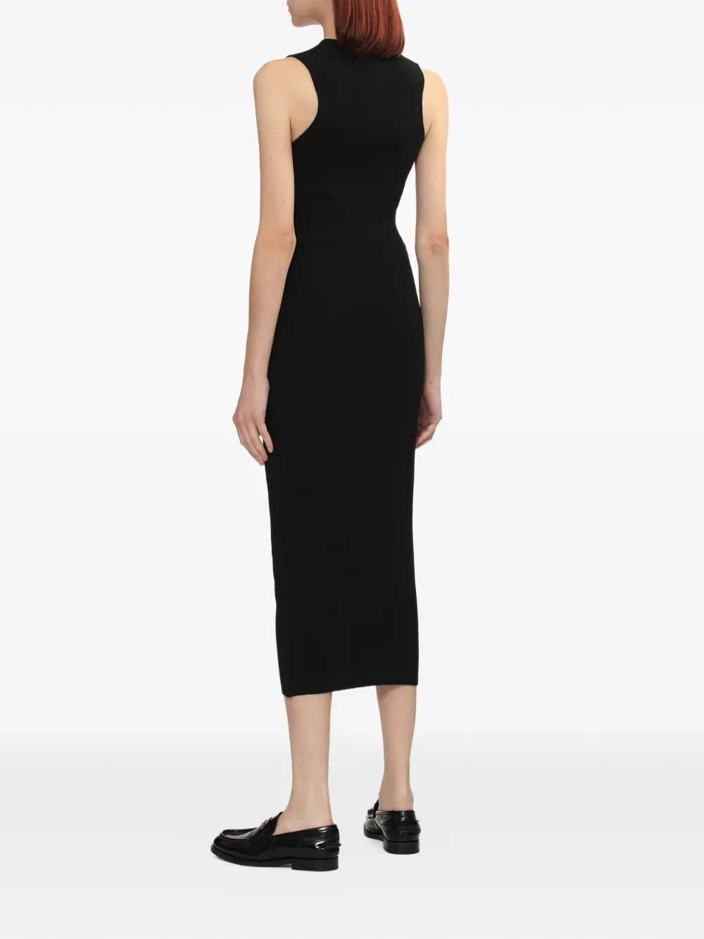 FEAR OF GOD ESSENTIALS Mouwloze midi-jurk Zwart