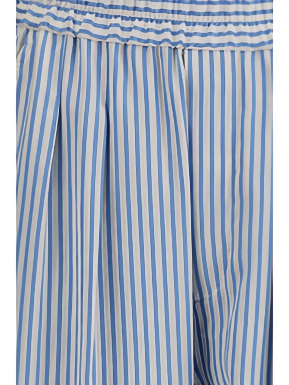 striped silk trousers
