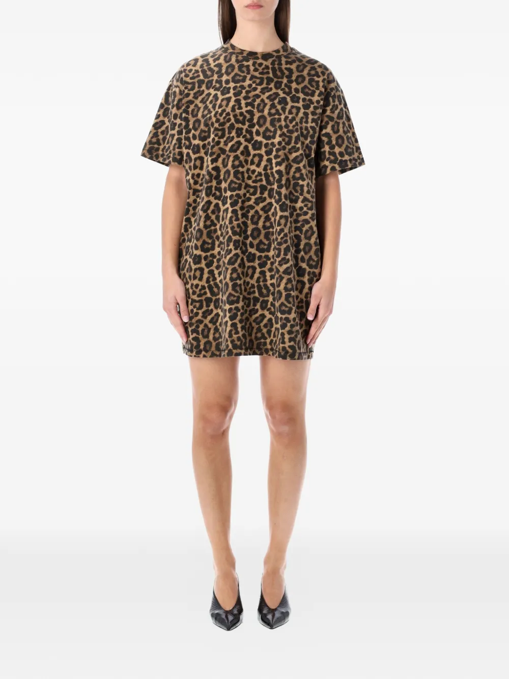 ANINE BING Beth leopard-print mini dress | marrón | Image 1