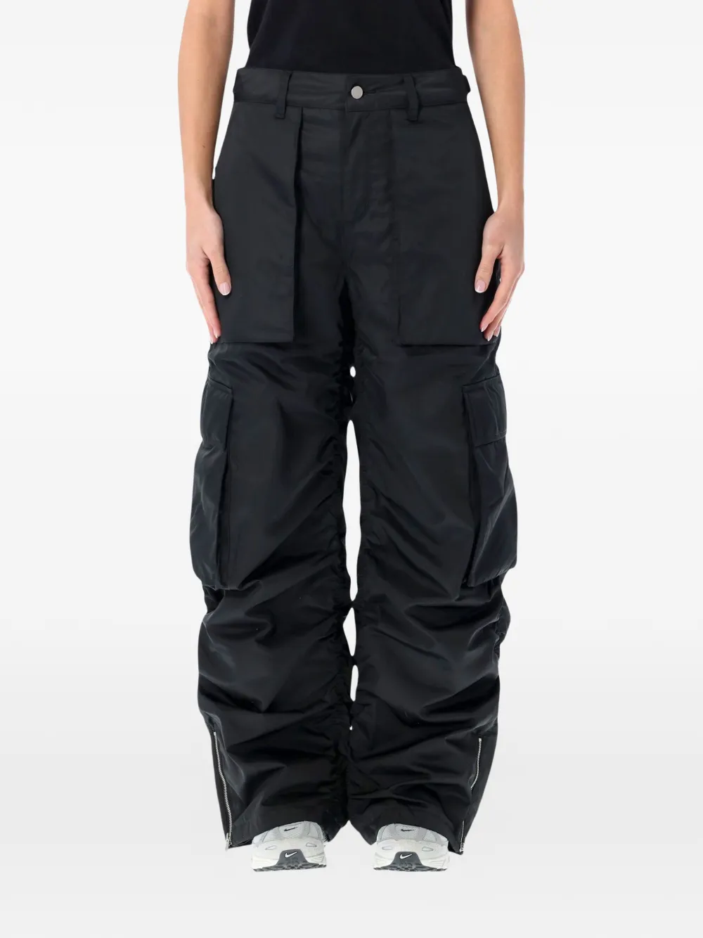 Jordan Pantaloni Jordan Flight con fibbia - Nero