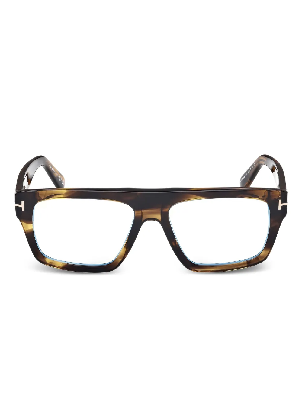 TOM FORD Eyewear lentes con armazón rectangular | marrón | Image 1