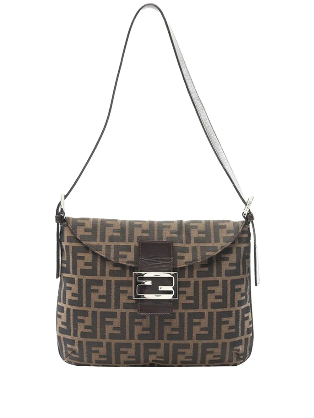Fendi Pre-Owned 2000-2010 Zucca Canvas shoulder bag | Brown | Image 1