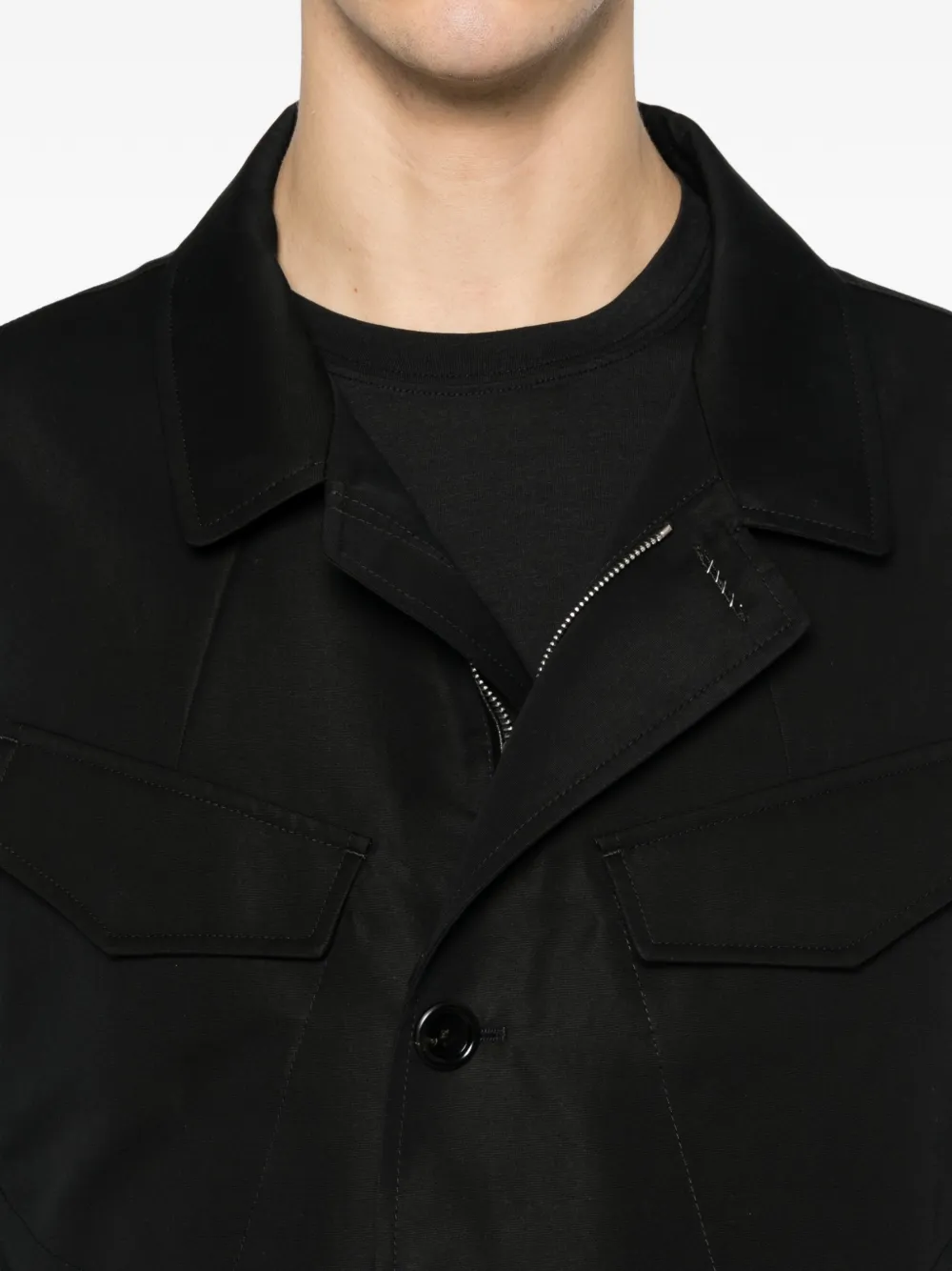 TOM FORD Jack met klepzak Zwart