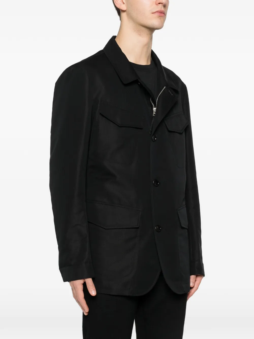 TOM FORD Jack met klepzak Zwart