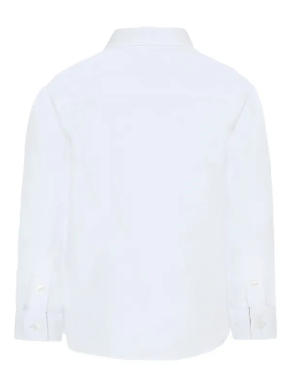 Burberry Kids long-sleeve Shirt | White | FARFETCH